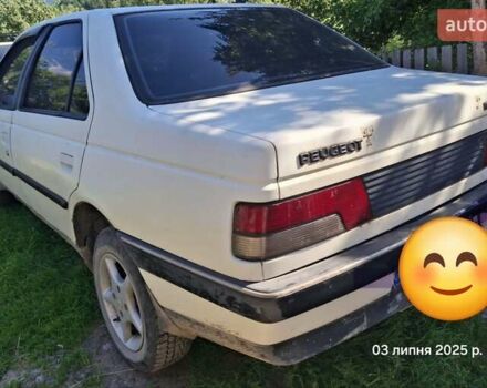 Белый Пежо 405, объемом двигателя 1.4 л и пробегом 180 тыс. км за 1400 $, фото 1 на Automoto.ua