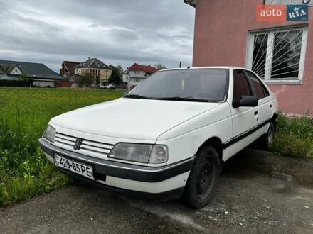 Білий Пежо 405, об'ємом двигуна 1.6 л та пробігом 215 тис. км за 1499 $, фото 1 на Automoto.ua