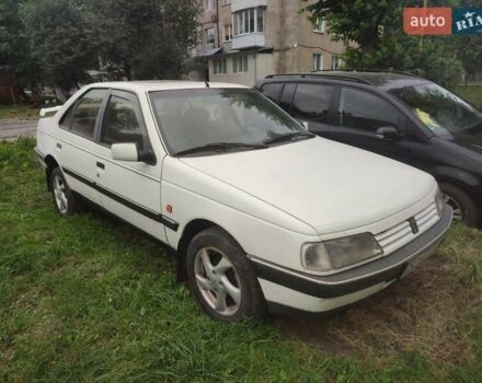 Белый Пежо 405, объемом двигателя 1.6 л и пробегом 355 тыс. км за 850 $, фото 1 на Automoto.ua