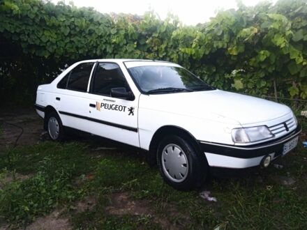 Белый Пежо 405, объемом двигателя 1.9 л и пробегом 345 тыс. км за 1050 $, фото 1 на Automoto.ua