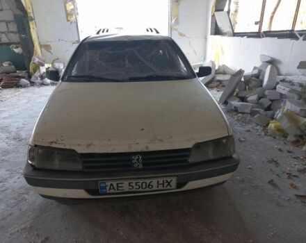 Білий Пежо 405, об'ємом двигуна 1.9 л та пробігом 400 тис. км за 550 $, фото 1 на Automoto.ua