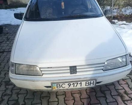 Білий Пежо 405, об'ємом двигуна 1.9 л та пробігом 240 тис. км за 900 $, фото 1 на Automoto.ua