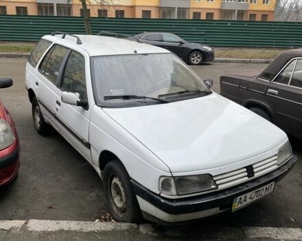 Білий Пежо 405, об'ємом двигуна 1.9 л та пробігом 312 тис. км за 800 $, фото 1 на Automoto.ua