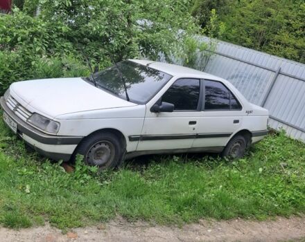 Білий Пежо 405, об'ємом двигуна 1 л та пробігом 35 тис. км за 450 $, фото 1 на Automoto.ua