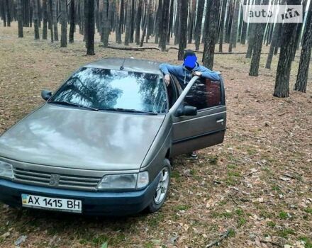 Бежевий Пежо 405, об'ємом двигуна 2 л та пробігом 340 тис. км за 2000 $, фото 1 на Automoto.ua