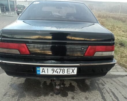 Черный Пежо 405, объемом двигателя 1.9 л и пробегом 270 тыс. км за 700 $, фото 2 на Automoto.ua