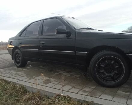 Черный Пежо 405, объемом двигателя 1.9 л и пробегом 270 тыс. км за 700 $, фото 3 на Automoto.ua