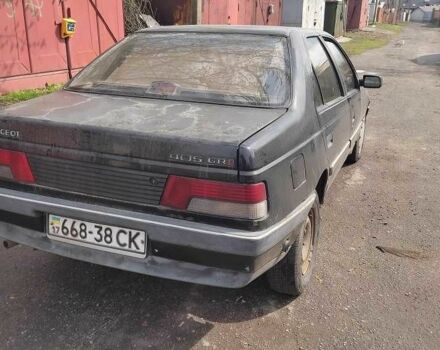 Черный Пежо 405, объемом двигателя 1.6 л и пробегом 280 тыс. км за 600 $, фото 2 на Automoto.ua