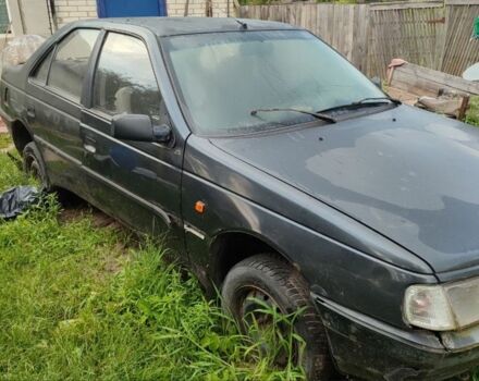 Чорний Пежо 405, об'ємом двигуна 1.9 л та пробігом 200 тис. км за 484 $, фото 3 на Automoto.ua