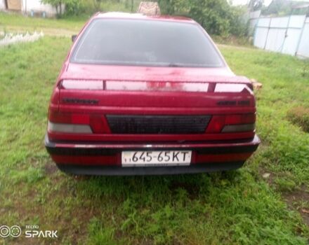 Червоний Пежо 405, об'ємом двигуна 1 л та пробігом 27 тис. км за 600 $, фото 2 на Automoto.ua