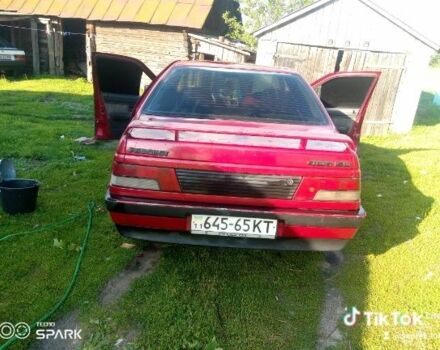 Червоний Пежо 405, об'ємом двигуна 1 л та пробігом 27 тис. км за 600 $, фото 7 на Automoto.ua