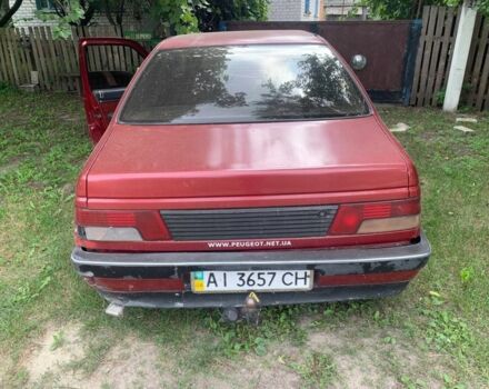 Красный Пежо 405, объемом двигателя 1.9 л и пробегом 300 тыс. км за 548 $, фото 5 на Automoto.ua