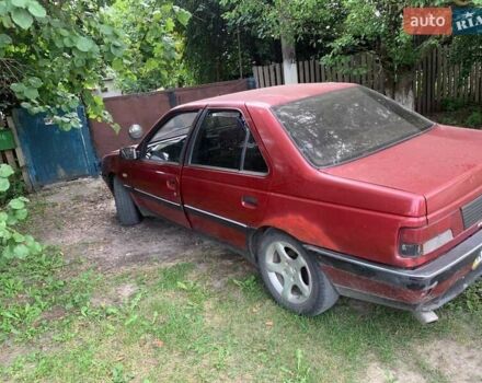 Красный Пежо 405, объемом двигателя 1.9 л и пробегом 300 тыс. км за 548 $, фото 5 на Automoto.ua