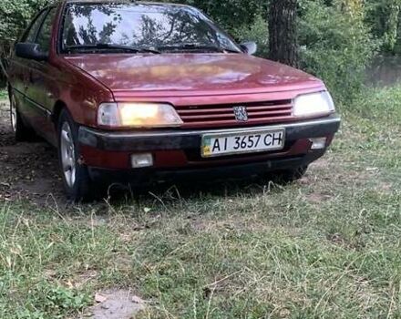 Красный Пежо 405, объемом двигателя 1.9 л и пробегом 300 тыс. км за 548 $, фото 6 на Automoto.ua