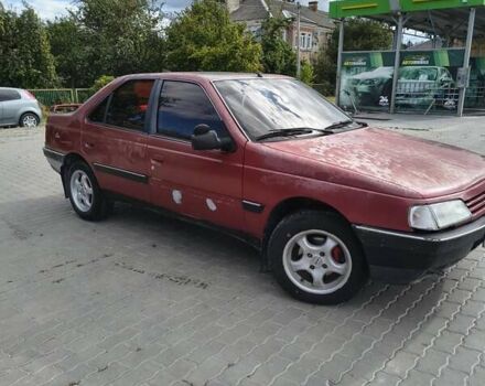 Красный Пежо 405, объемом двигателя 1.9 л и пробегом 165 тыс. км за 1500 $, фото 5 на Automoto.ua