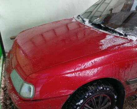 Красный Пежо 405, объемом двигателя 1.4 л и пробегом 230 тыс. км за 900 $, фото 2 на Automoto.ua