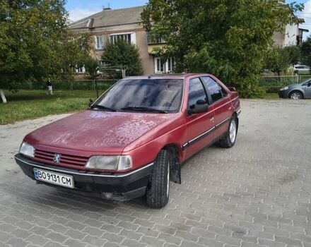 Красный Пежо 405, объемом двигателя 1.9 л и пробегом 165 тыс. км за 1500 $, фото 6 на Automoto.ua