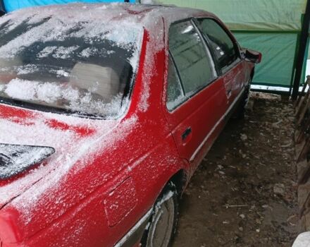 Красный Пежо 405, объемом двигателя 1.4 л и пробегом 230 тыс. км за 900 $, фото 6 на Automoto.ua