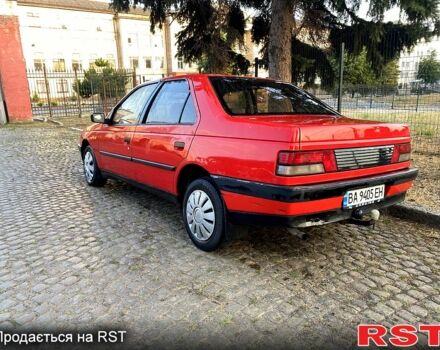 Червоний Пежо 405, об'ємом двигуна 1.6 л та пробігом 210 тис. км за 1200 $, фото 1 на Automoto.ua