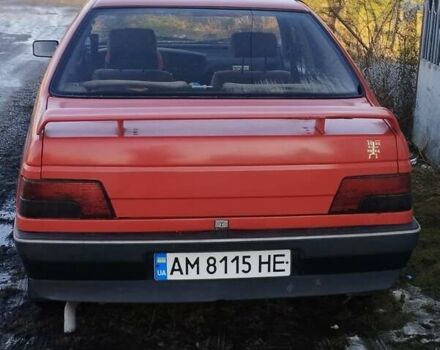 Червоний Пежо 405, об'ємом двигуна 1.6 л та пробігом 950 тис. км за 1699 $, фото 2 на Automoto.ua