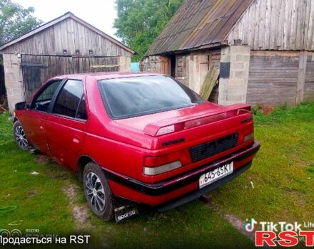 Червоний Пежо 405, об'ємом двигуна 1.6 л та пробігом 180 тис. км за 850 $, фото 1 на Automoto.ua