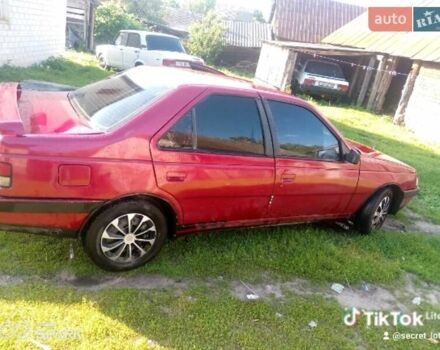 Червоний Пежо 405, об'ємом двигуна 1.6 л та пробігом 265 тис. км за 800 $, фото 2 на Automoto.ua
