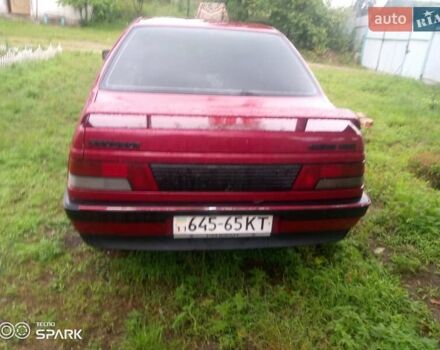 Червоний Пежо 405, об'ємом двигуна 1.6 л та пробігом 265 тис. км за 800 $, фото 1 на Automoto.ua