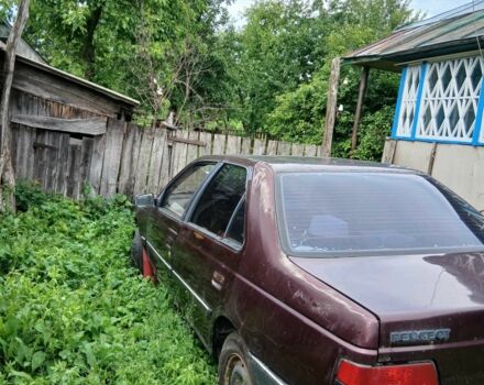 Красный Пежо 405, объемом двигателя 2 л и пробегом 1000 тыс. км за 600 $, фото 2 на Automoto.ua