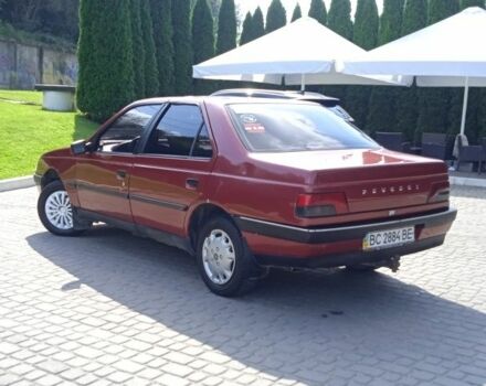 Красный Пежо 405, объемом двигателя 0 л и пробегом 340 тыс. км за 300 $, фото 1 на Automoto.ua