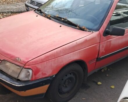 Красный Пежо 405, объемом двигателя 1.8 л и пробегом 340 тыс. км за 239 $, фото 3 на Automoto.ua