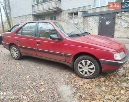 Красный Пежо 405, объемом двигателя 1.9 л и пробегом 130 тыс. км за 1800 $, фото 5 на Automoto.ua