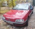 Красный Пежо 405, объемом двигателя 1.9 л и пробегом 130 тыс. км за 1800 $, фото 1 на Automoto.ua