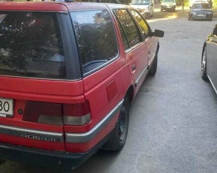 Красный Пежо 405, объемом двигателя 1.8 л и пробегом 350 тыс. км за 1328 $, фото 12 на Automoto.ua