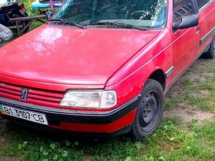 Пежо 405 1987 у Шишаках на Automoto.ua Червоний Пежо 405, об'ємом двигуна 1.6 л та пробігом 0 тис. км за 1500 $, фото 1 на Automoto.ua