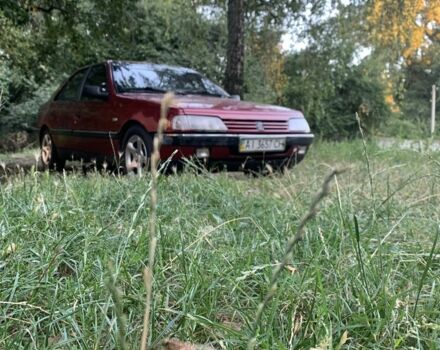 Красный Пежо 405, объемом двигателя 1.9 л и пробегом 300 тыс. км за 548 $, фото 1 на Automoto.ua