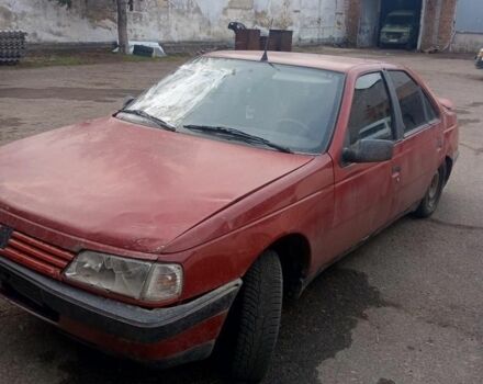 Красный Пежо 405, объемом двигателя 1.6 л и пробегом 327 тыс. км за 650 $, фото 1 на Automoto.ua