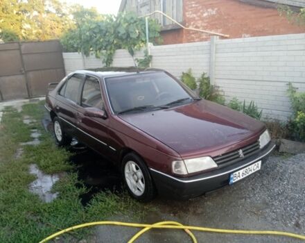 Червоний Пежо 405, об'ємом двигуна 1.9 л та пробігом 333 тис. км за 800 $, фото 1 на Automoto.ua