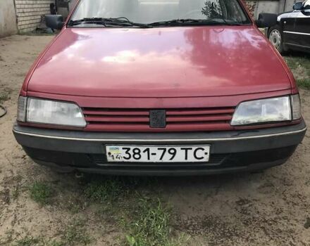 Червоний Пежо 405, об'ємом двигуна 1.6 л та пробігом 230 тис. км за 1204 $, фото 1 на Automoto.ua