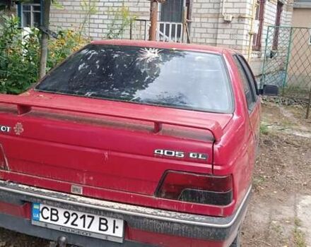 Червоний Пежо 405, об'ємом двигуна 1.58 л та пробігом 111 тис. км за 1000 $, фото 1 на Automoto.ua