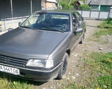Серый Пежо 405, объемом двигателя 1.9 л и пробегом 100 тыс. км за 550 $, фото 3 на Automoto.ua