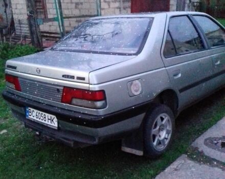 Сірий Пежо 405, об'ємом двигуна 1.6 л та пробігом 340 тис. км за 400 $, фото 1 на Automoto.ua
