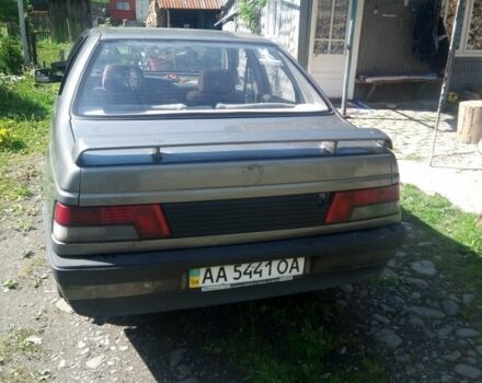Серый Пежо 405, объемом двигателя 1.9 л и пробегом 100 тыс. км за 550 $, фото 7 на Automoto.ua