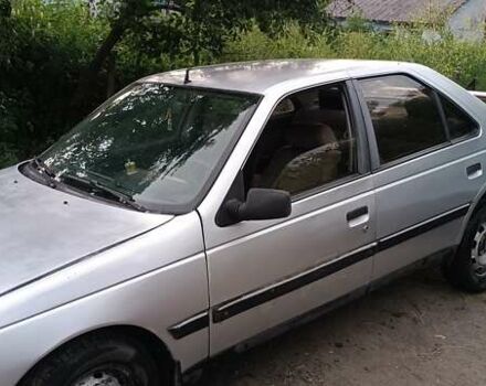 Серый Пежо 405, объемом двигателя 1.9 л и пробегом 220 тыс. км за 475 $, фото 4 на Automoto.ua