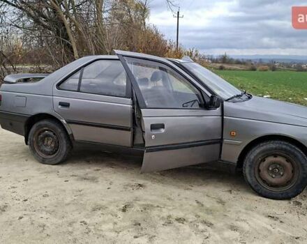 Серый Пежо 405, объемом двигателя 1.8 л и пробегом 230 тыс. км за 1000 $, фото 2 на Automoto.ua