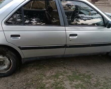 Серый Пежо 405, объемом двигателя 1.9 л и пробегом 220 тыс. км за 475 $, фото 7 на Automoto.ua