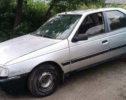 Серый Пежо 405, объемом двигателя 1.9 л и пробегом 220 тыс. км за 475 $, фото 12 на Automoto.ua