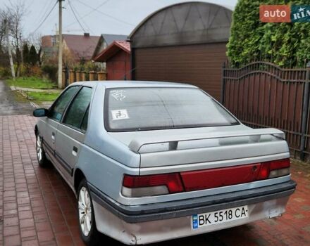 Серый Пежо 405, объемом двигателя 1.99 л и пробегом 355 тыс. км за 870 $, фото 5 на Automoto.ua