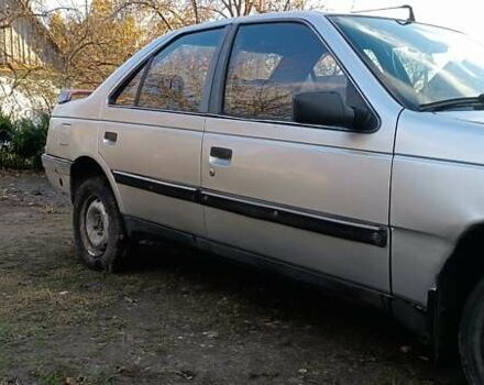 Сірий Пежо 405, об'ємом двигуна 1.9 л та пробігом 220 тис. км за 458 $, фото 4 на Automoto.ua