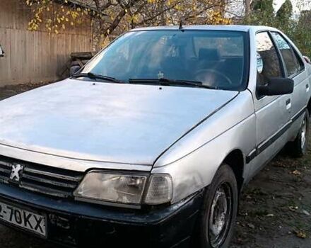 Серый Пежо 405, объемом двигателя 1.9 л и пробегом 220 тыс. км за 462 $, фото 2 на Automoto.ua