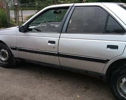 Серый Пежо 405, объемом двигателя 1.9 л и пробегом 220 тыс. км за 475 $, фото 2 на Automoto.ua